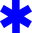 Sticker Ambulance Croix Bleu