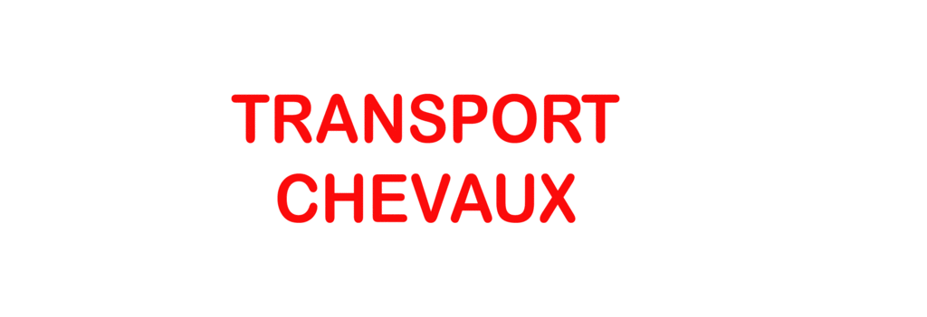 Sticker Voiture Transport Chevaux 30 x 10 cm