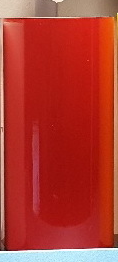 Bande Pare soleil Uni Rouge 240 x 20cm